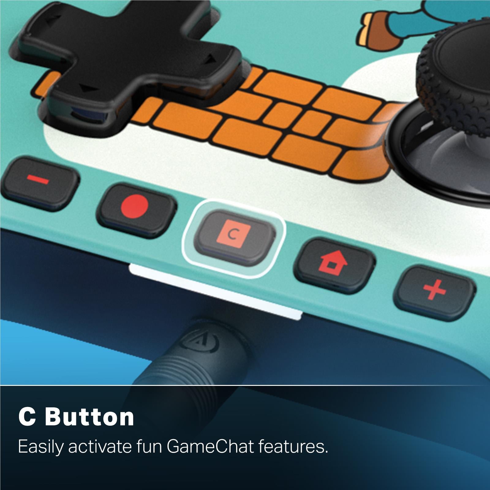 PowerA Advanced Wired Controller with hall effect modules for Nintendo Switch 2 (Mario Time)